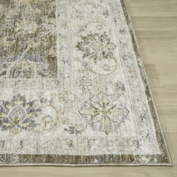 Rugs Town Green MIRAN 2ft.7in. x 7ft.10in. Runner Rug