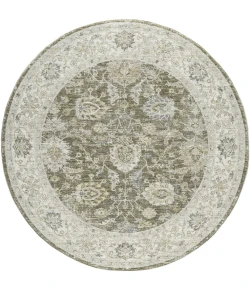 LR Home Miranda Green MIRAN 6ft.6in. x 6ft.6in. Round Rug