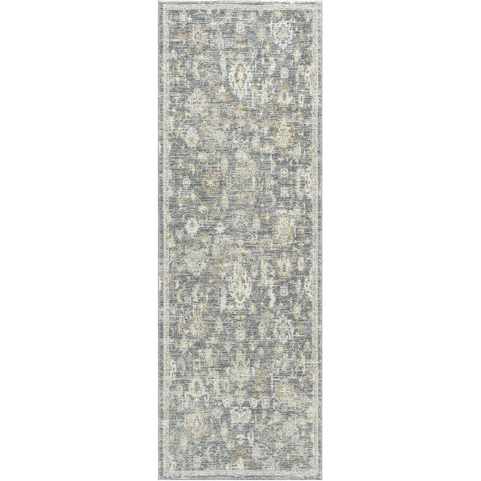 Rugs Town Blue MIRAN 2ft.7in. x 7ft.10in. Runner Rug