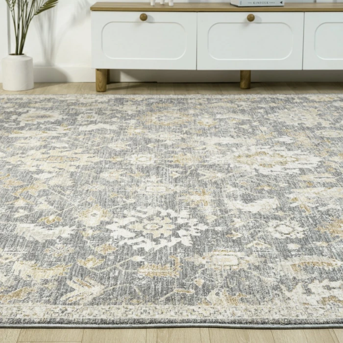 Rugs Town Blue Fortuna 4ft. x 6ft.6in. Rect. Rug
