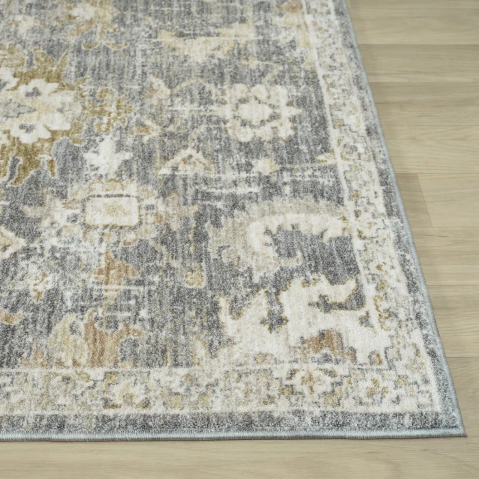 Rugs Town Blue MIRAN 2ft.7in. x 7ft.10in. Runner Rug