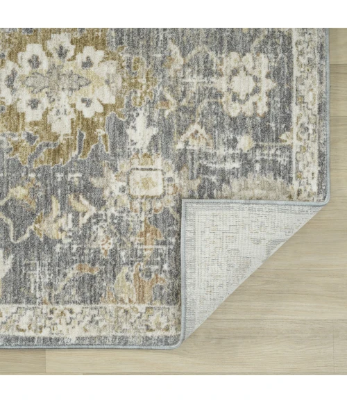 LR Home Miranda Blue MIRAN 9ft. x 12ft. Rectangle Rug