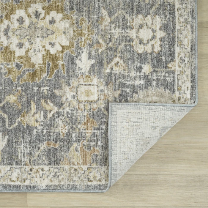 Rugs Town Blue MIRAN 2ft.7in. x 7ft.10in. Runner Rug