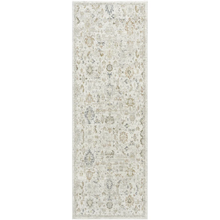 Rugs Town Cream MIRAN 2ft.7in. x 7ft.10in. Runner Rug