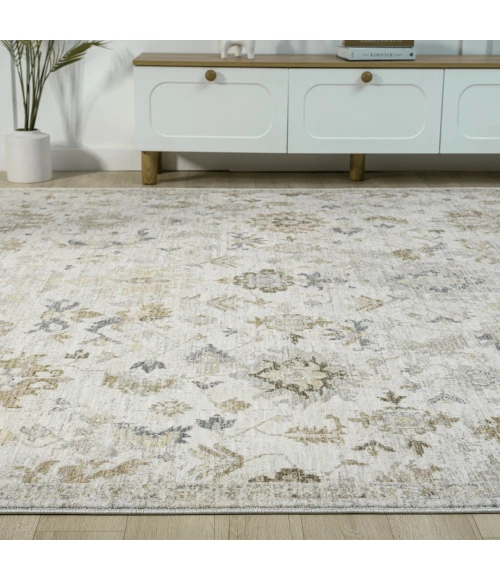 Rugs Town Miranda Cream Fortuna 4ft. x 6ft.6in. Rect. Rug