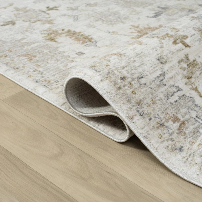 Rugs Town Cream MIRAN 2ft.7in. x 7ft.10in. Runner Rug