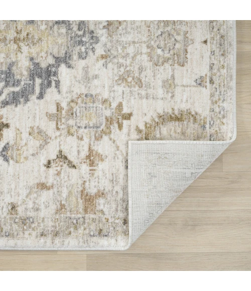 LR Home Miranda Cream MIRAN 6ft. x 9ft. Rectangle Rug