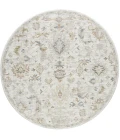 LR Home Miranda Cream MIRAN 6ft.6in. x 6ft.6in. Round Rug
