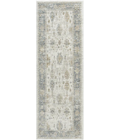LR Home Miranda Ivory MIRAN 2ft.7in. x 7ft.10in. Runner Rug