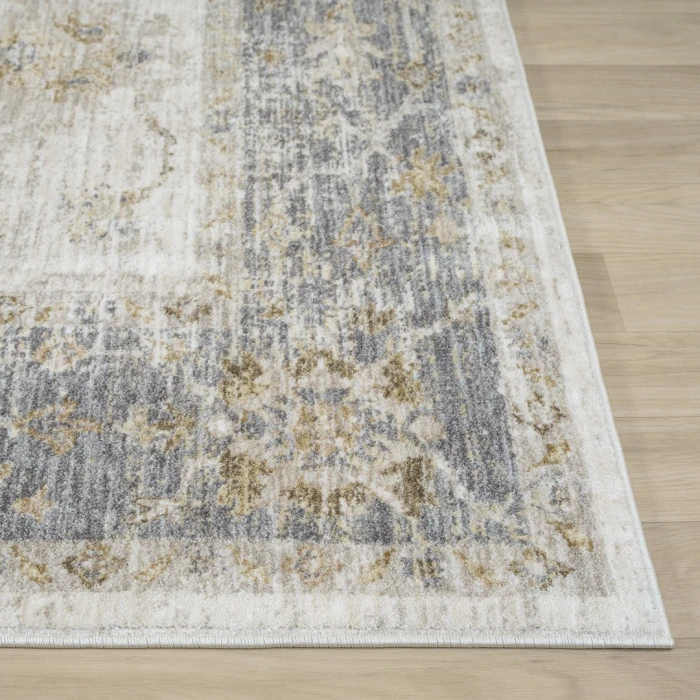 Rugs Town Ivory MIRAN 2ft.7in. x 7ft.10in. Runner Rug