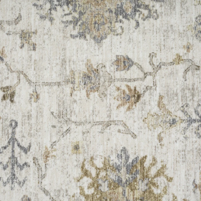 Rugs Town Ivory MIRAN 2ft.7in. x 7ft.10in. Runner Rug