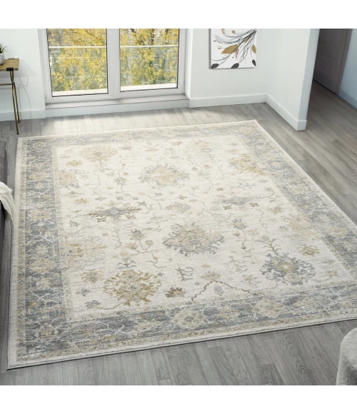 LR Home Miranda Ivory MIRAN 2ft.3in. x 3ft.6in. Rectangle Rug