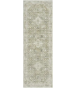 Rugs Town 83145 Green / Ivory 2ft.7in. x 7ft.10in. Rect. Rug