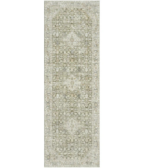 Rugs Town Miranda Green Fresnal 2ft.7in. x 7ft.10in. Rect. Rug