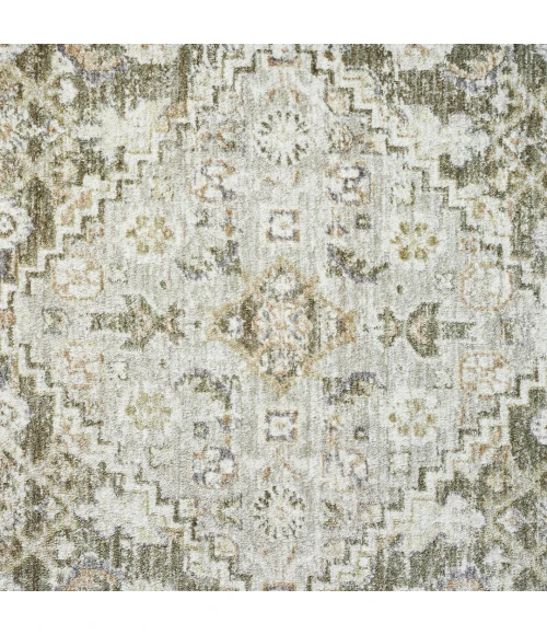 Rugs Town Miranda Green Fresnal 6ft.6in. Round Rug