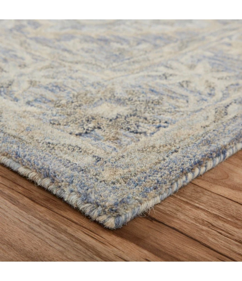 LR Home Modern Traditions 81285 Ice Blue 9' X 12' Rect. Rug
