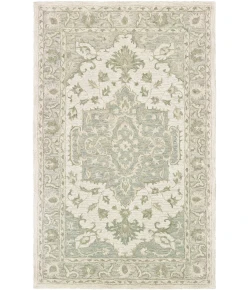 Rugs Town 81289 Sea Green / Gray 10ft. x 14ft. Rect. Rug