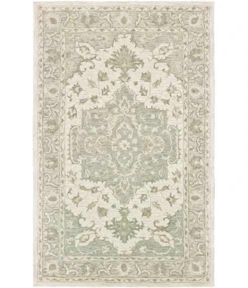 Rugs Town Modern Traditions Green MODTR 10ft. x 14ft. Rectangle Rug