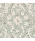 LR Home Modern Traditions 81289 Sea Green/ Gray 7'9" X 9'9 Rect. Rug