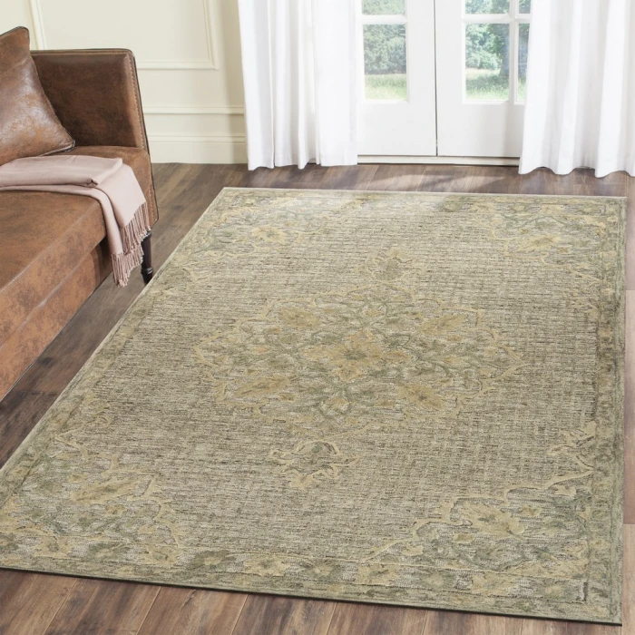 Rugs Town Traditions 81290 Beige 9' X 12' Rect. Rug