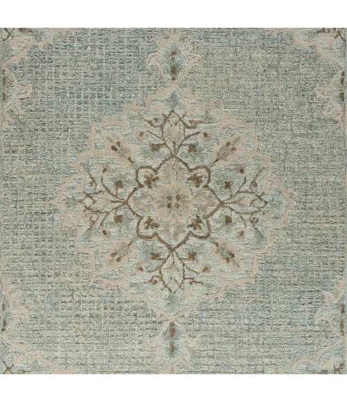 LR Home Modern Traditions 81291 Blue Lagoon 7'9" X 9'9 Rect. Rug