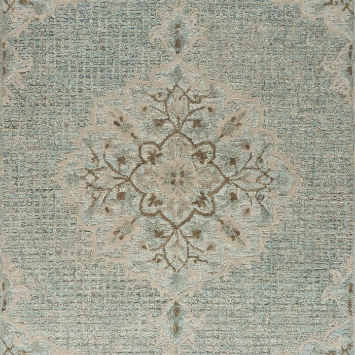 LR Home Modern Traditions 81291 Blue Lagoon 7'9" X 9'9 Rect. Rug