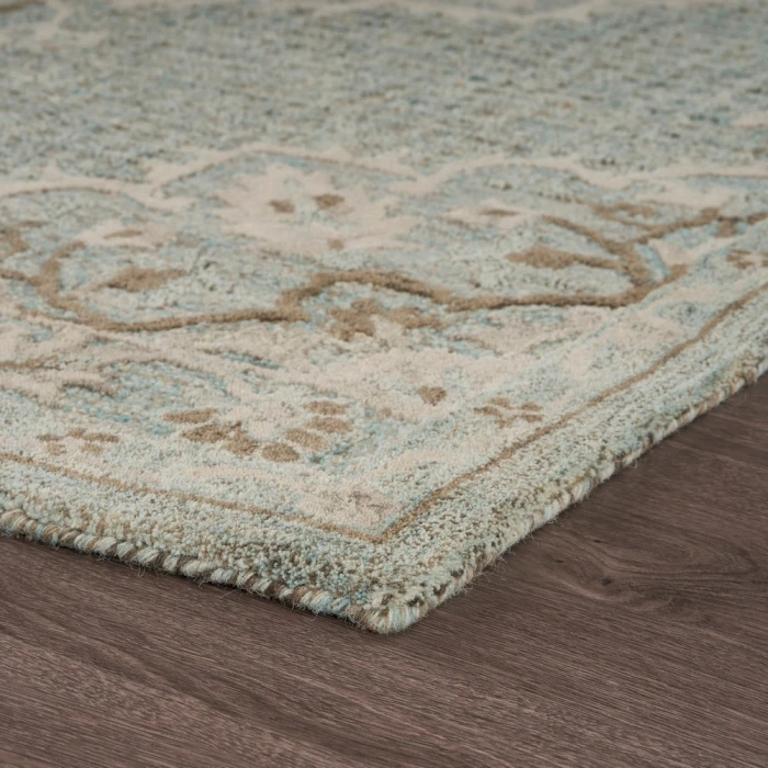 LR Home Modern Traditions 81291 Blue Lagoon 7'9" X 9'9 Rect. Rug