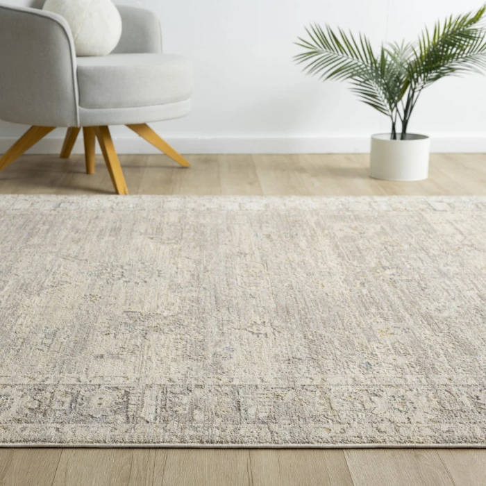 Rugs Town Beige MONAC 2ft. x 3ft. Rectangle Rug