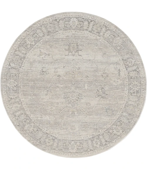 LR Home Monaco Beige MONAC 6ft. Round Rug