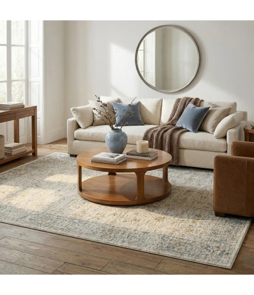 Rugs Town Monaco Ivory Petronella 4ft. x 6ft.6in. Rect. Rug