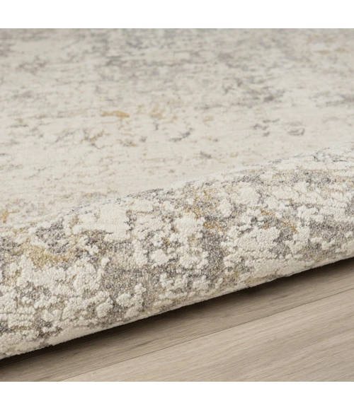 LR Home Monaco Ivory MONAC 6ft. Round Rug