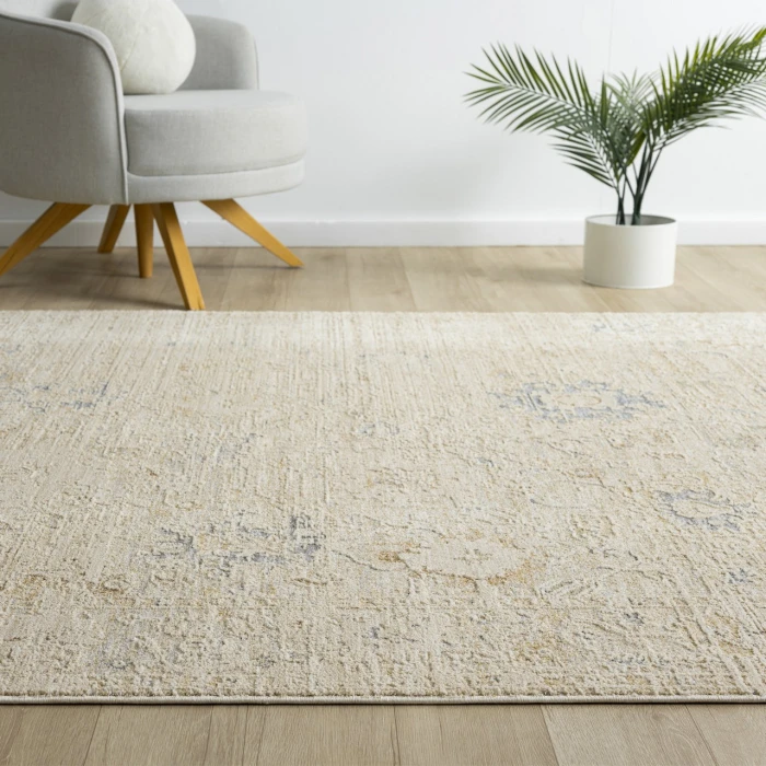 Rugs Town Beige MONAC 2ft. x 3ft. Rectangle Rug