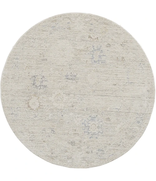LR Home Monaco Beige MONAC 6ft. Round Rug