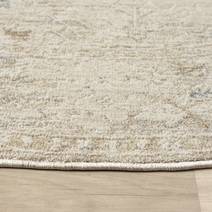 Rugs Town Beige MONAC 6ft. Round Rug