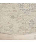 LR Home Monaco Beige MONAC 6ft. Round Rug