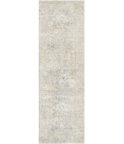Rugs Town 82720 Beige/Stone Blue 2ft.7in. x 8ft. Rect. Rug