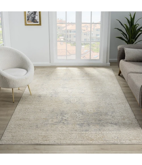 LR Home Monaco Beige Myrren 2ft.3in. x 3ft.6in. Rect. Rug