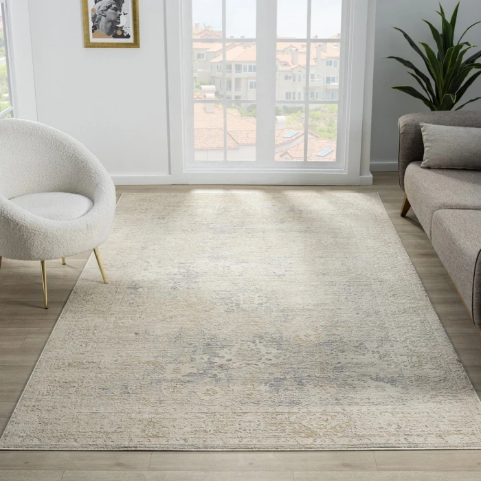 Rugs Town Beige Myrren 5ft. x 7ft.10in. Rect. Rug