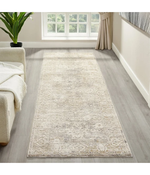 Rugs Town Monaco Beige Myrren 2ft.7in. x 8ft. Rect. Rug