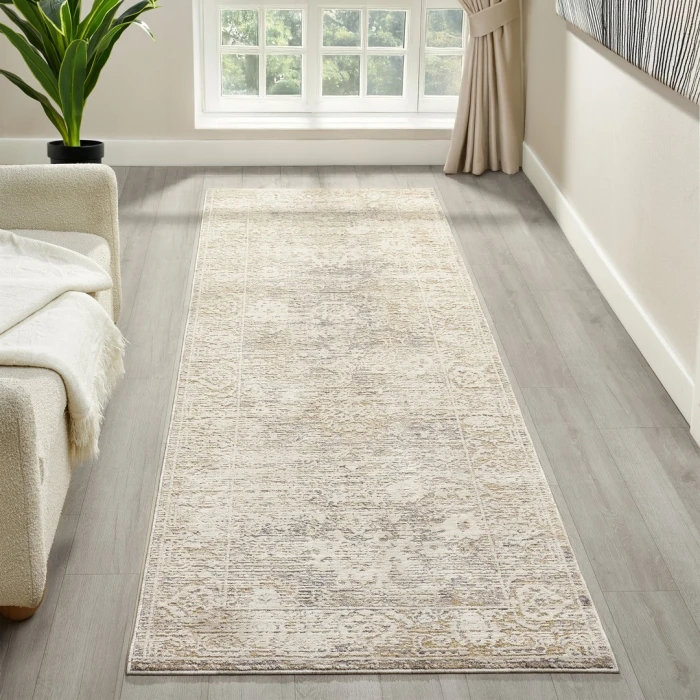 Rugs Town Beige Myrren 2ft.7in. x 7ft.10in. Rect. Rug
