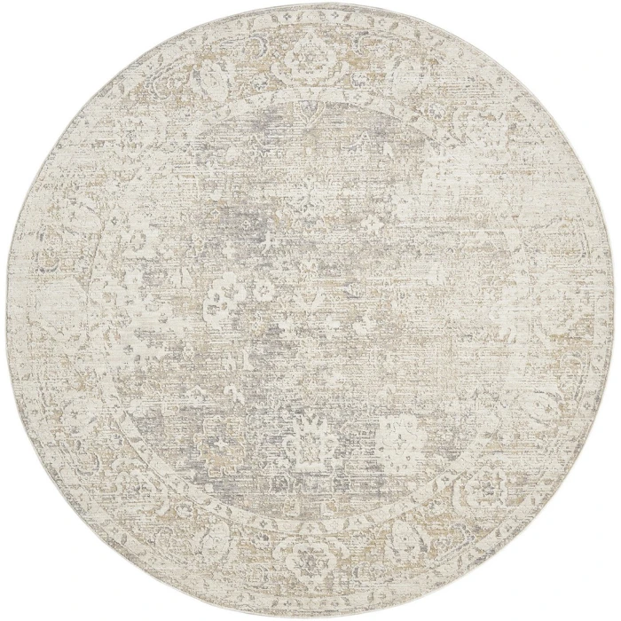 Rugs Town Beige Myrren 6ft. Roundt. Rug