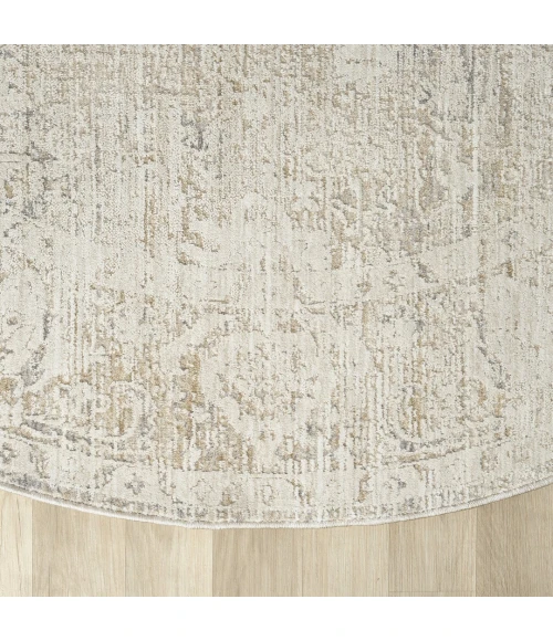 Rugs Town Monaco Beige Myrren 6ft. Roundt. Rug