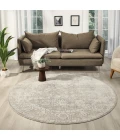 Rugs Town Monaco Beige Myrren 6ft. Roundt. Rug