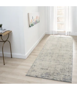 LR Home Monaco Ivory MONAC 2ft.7in. x 7ft.10in. Runner Rug
