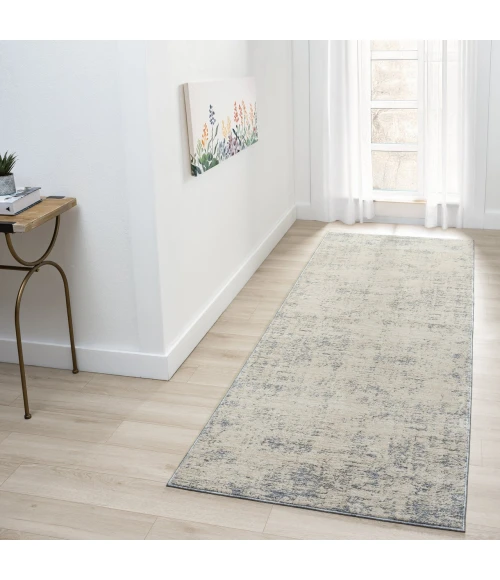 LR Home Monaco Ivory MONAC 2ft.7in. x 7ft.10in. Runner Rug
