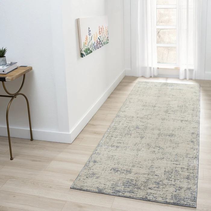 Rugs Town Ivory MONAC 2ft.7in. x 7ft.10in. Runner Rug