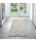 LR Home Monaco Ivory MONAC 2ft.7in. x 7ft.10in. Runner Rug