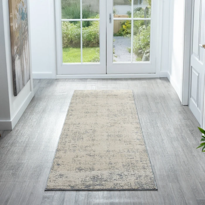 Rugs Town Ivory MONAC 2ft.7in. x 7ft.10in. Runner Rug