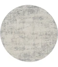 LR Home Monaco Ivory MONAC 6ft. Round Rug