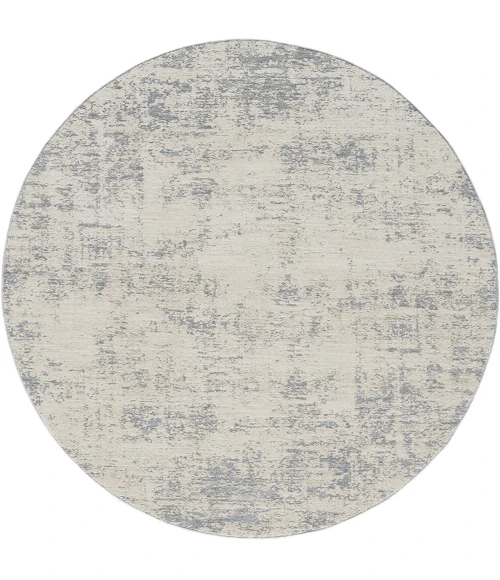 LR Home Monaco Ivory MONAC 6ft. Round Rug